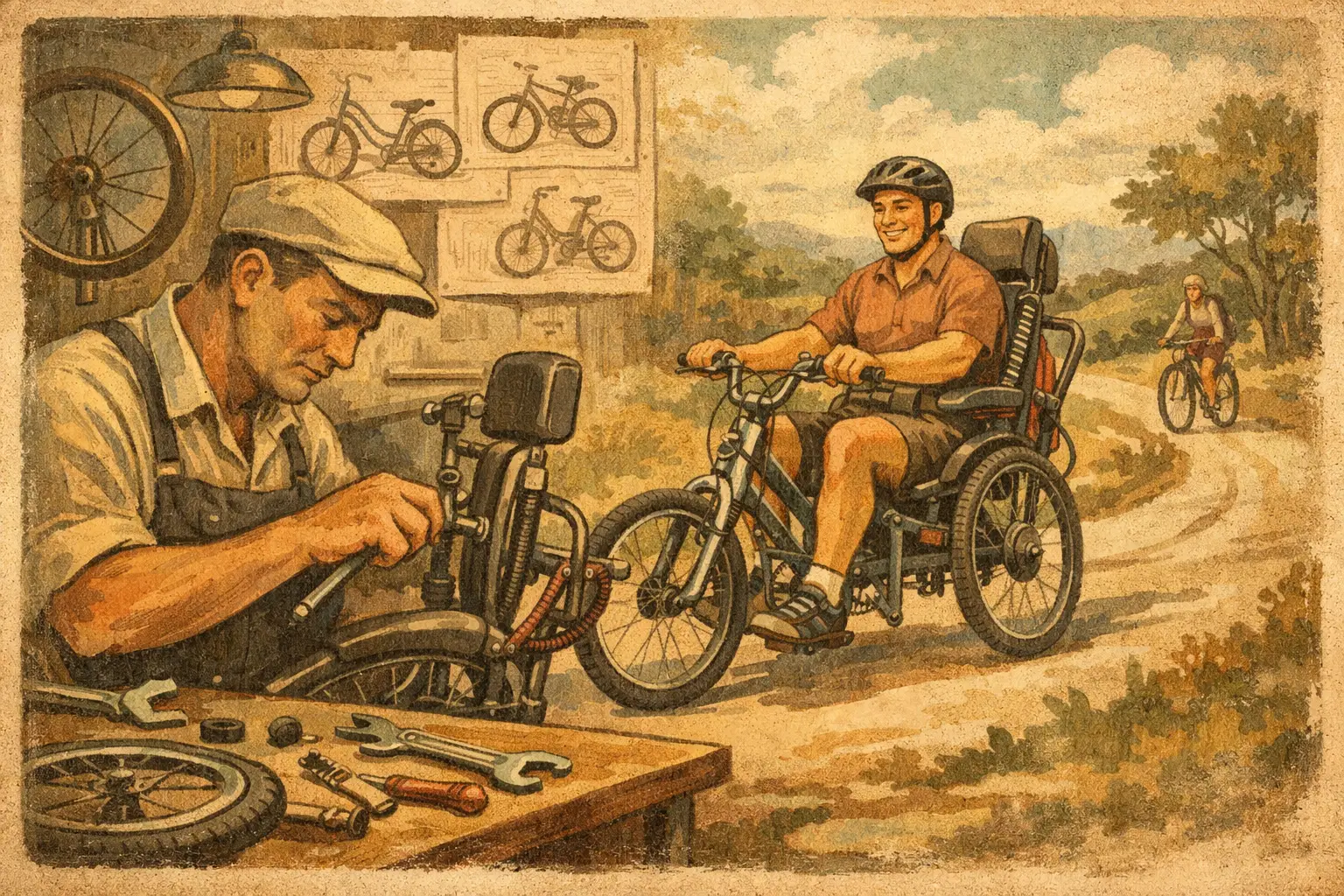 Adaptive Cycle Modification Service for Real Riding