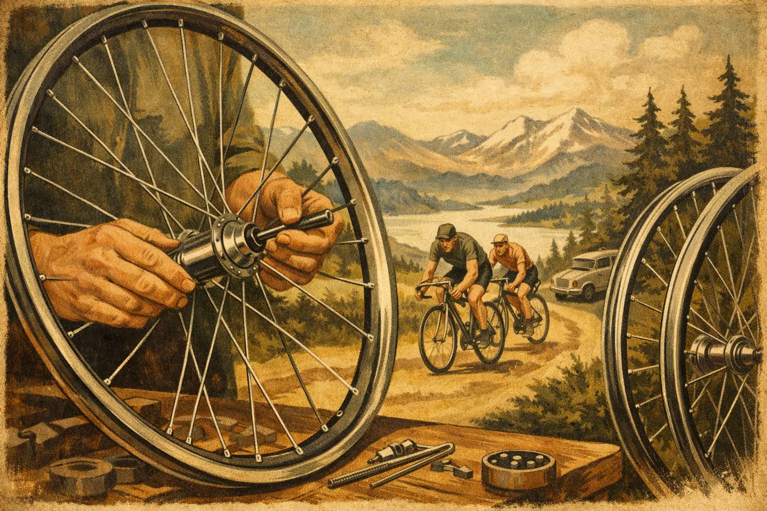 Hand Built DT Swiss Wheels for Real Riding