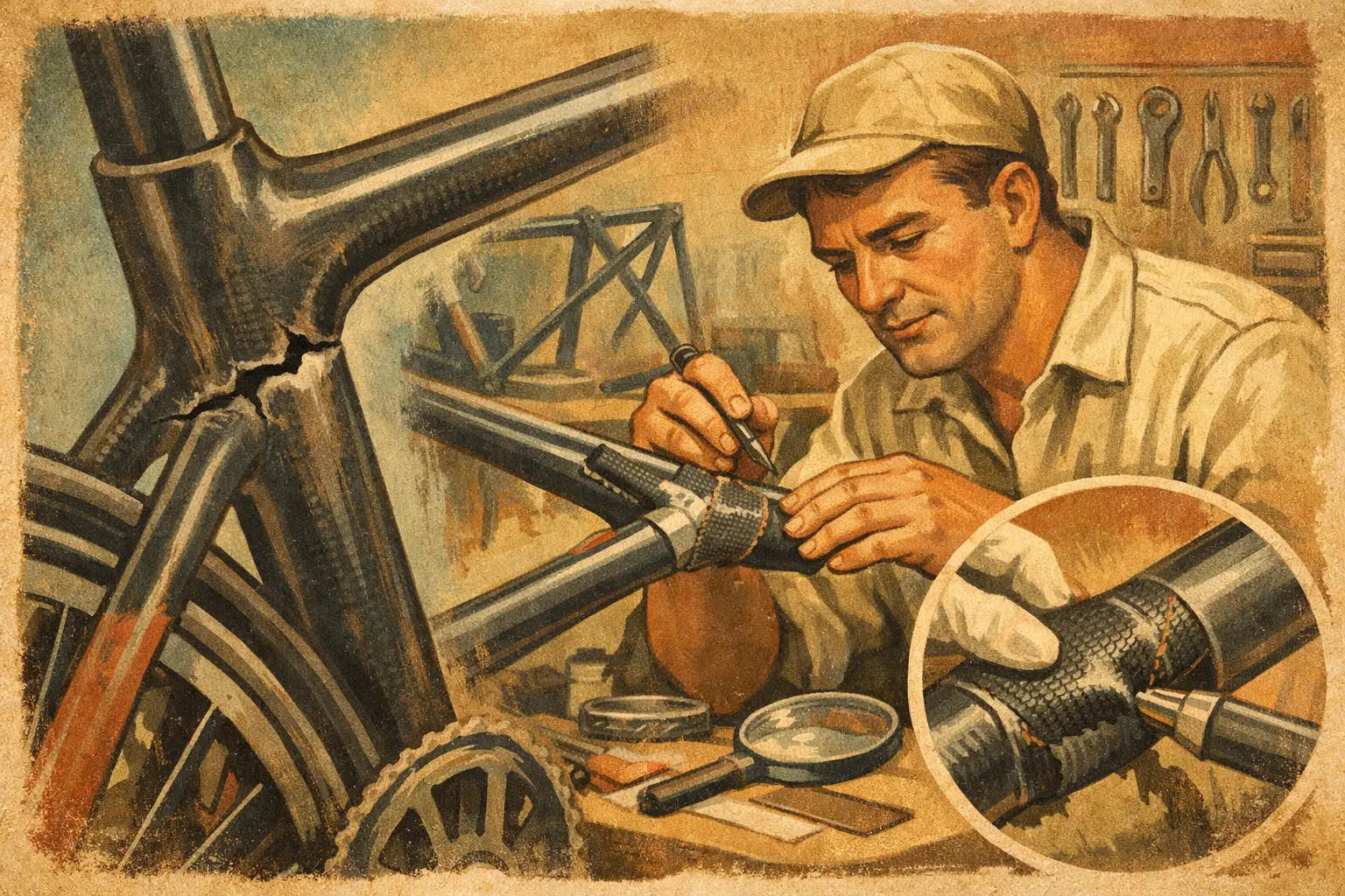 Carbon Repairs: When a Damaged Frame Can Be Saved