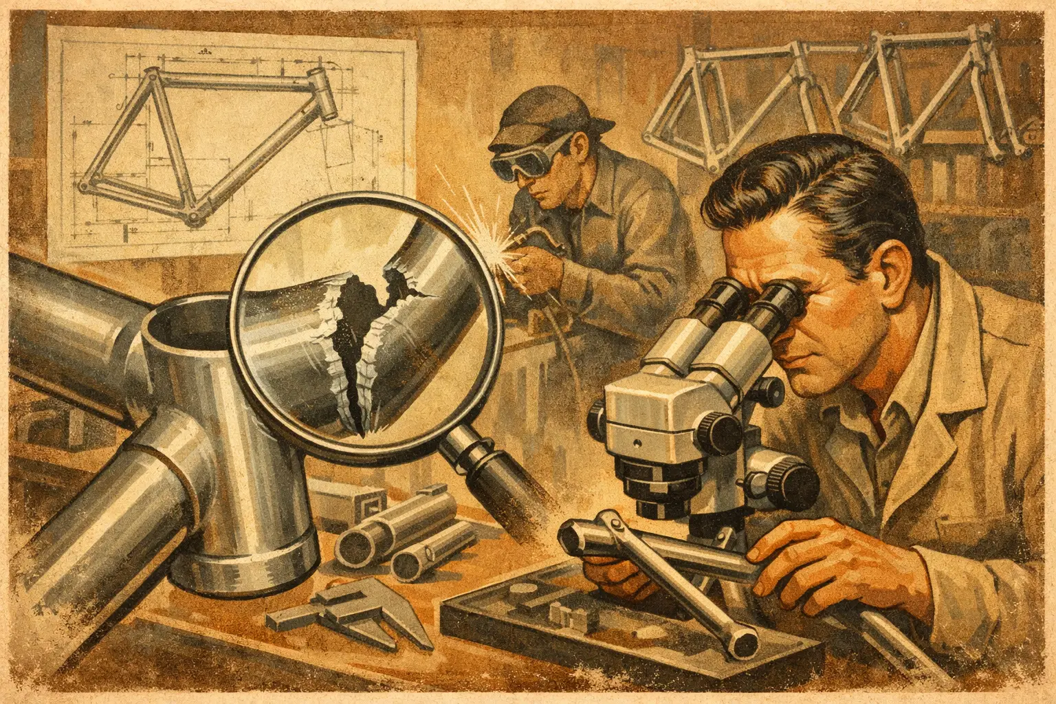 Expert Titanium Frame Failure Analysis and Repair