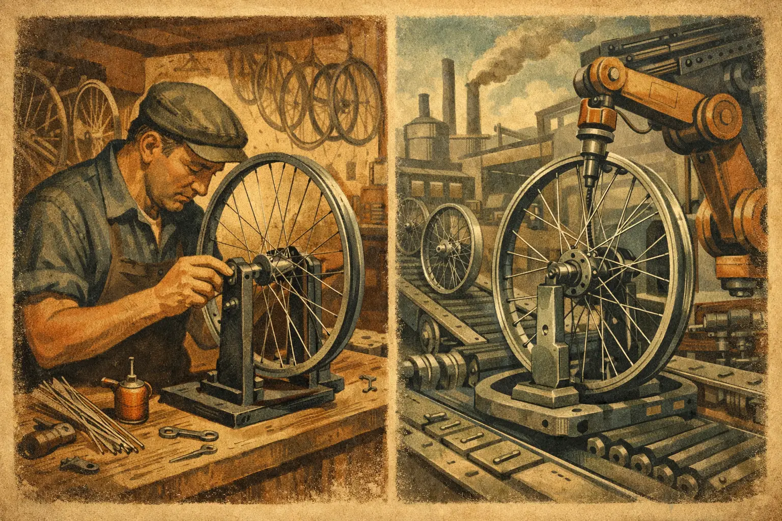Handbuilt Versus Factory Wheels: Which Lasts?