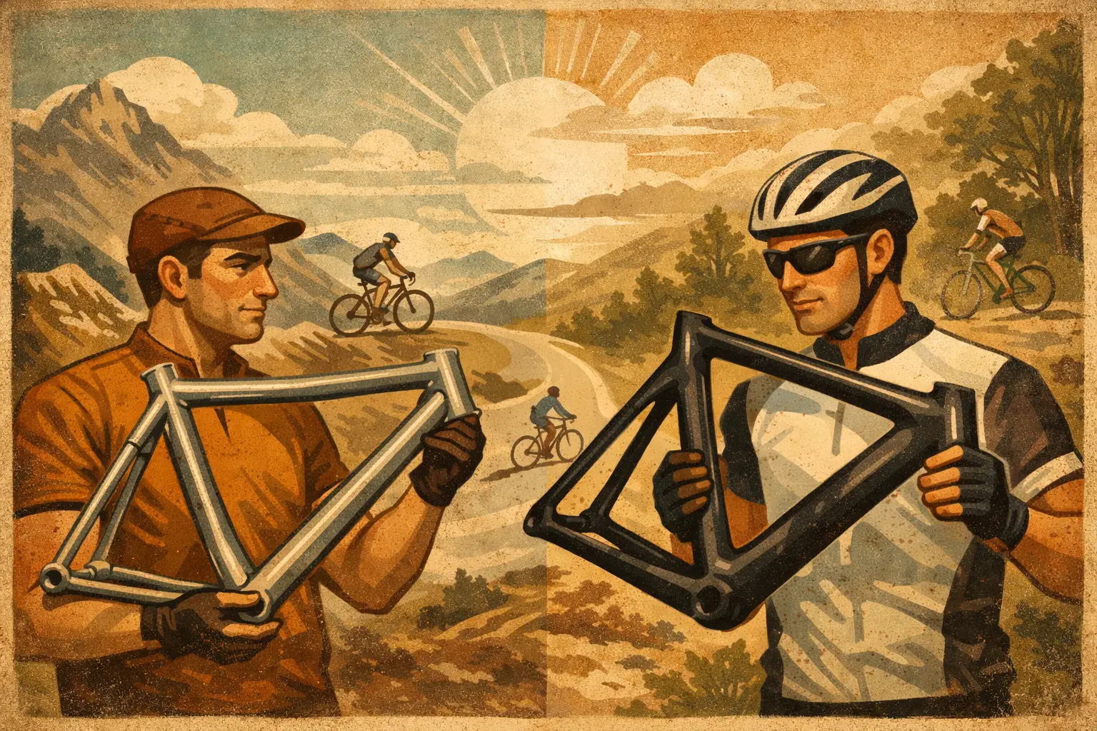 Titanium Versus Carbon Frames for Real Riding