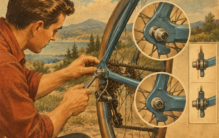 Bicycle Dropout Alignment Guide for Safer Riding
