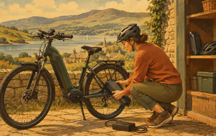 E-Bike Battery Storage Guide for UK Riders
