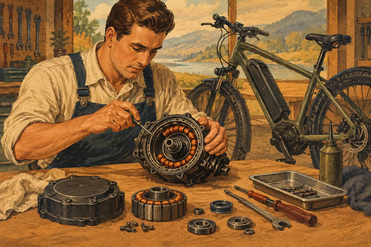 E-Bike Motor Refurbishment Guide for Riders